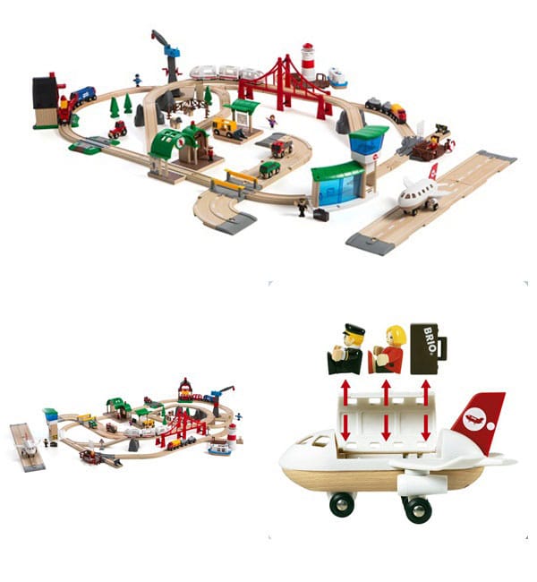 BRIO ブリオ レールウェイ ワールドデラックスセット 33766の通販はau