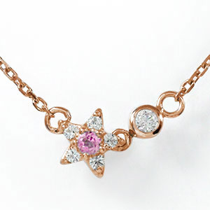 ブレスレット ブレスレット ピンクトルマリン 18金 誕生石 流れ星 カラーストーン 星 レディース【送料無料】の通販は