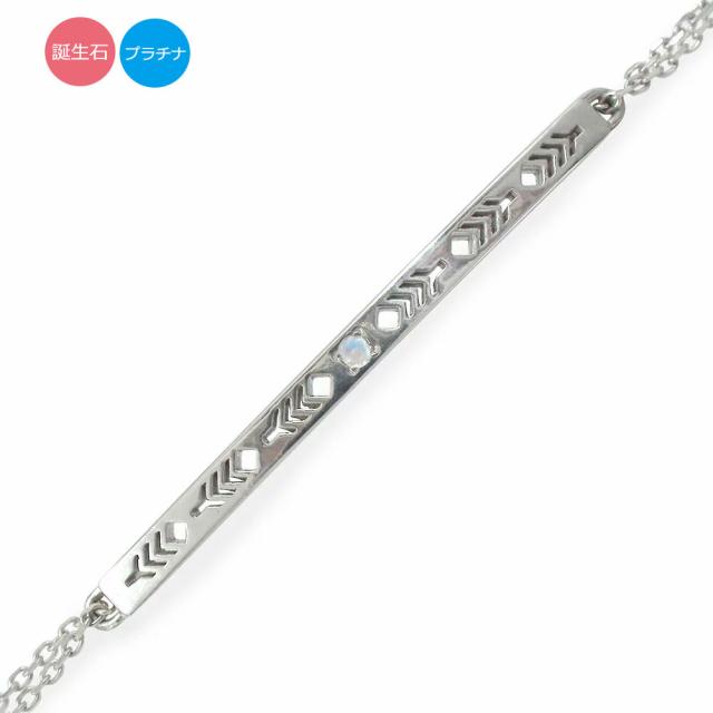 ブレスレット 誕生石 ブレスレット プラチナ 誕生石 インディアンジュエリー フェザー 羽根 カラーストーン レディース【送料無料】の通販は