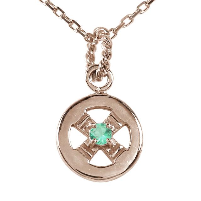 ペンダント トップ エメラルド 18金 インディアン メディスンホイール ネイティブ ネックレス ペンダント チャーム レディースの通販は