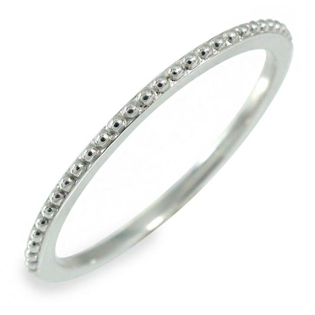 指輪 プラチナ リング 指輪 地金 ミル 送料無料 レディースの通販は 24,336円