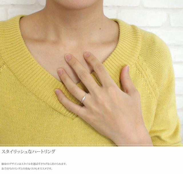 リング プラチナ ダイヤモンド リング 指輪 ミル ハート レディース【送料無料】の通販は