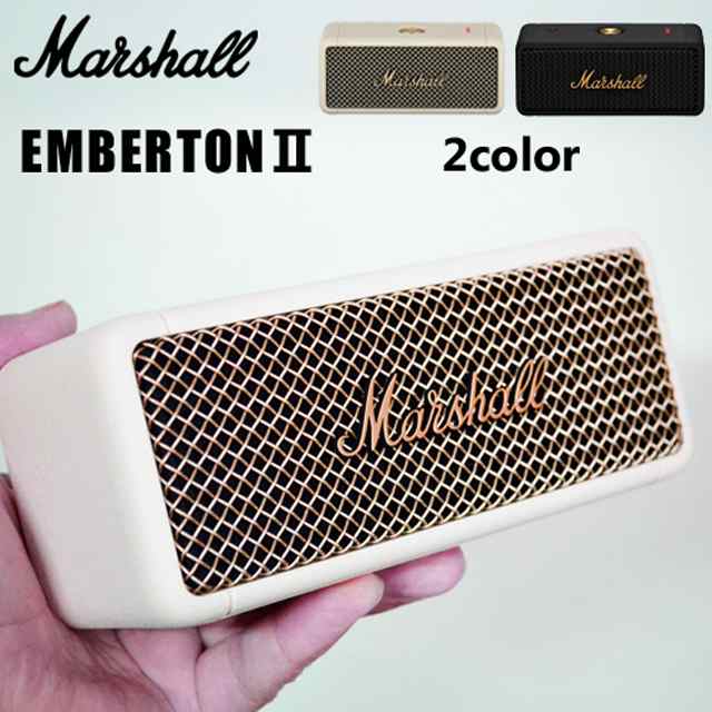 ☆【在庫限りの大特価】☆ Marshall スピーカー EMBERTON2 BLACK&BRASS