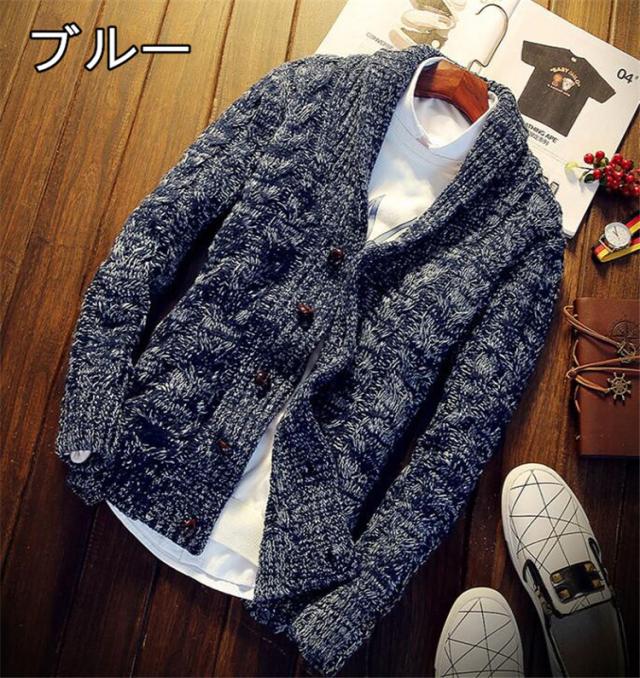メンズ カジュアル ストリート カーディガン アウター ジャケットニットセーターの通販はau Pay マーケット Jmmj