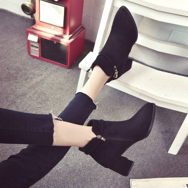 秋新作レディースショートブーツ 厚底ブーツ インヒールショートブーツヒール7 5cmショートブーツx030の通販はau Wowma Enjoylife Store