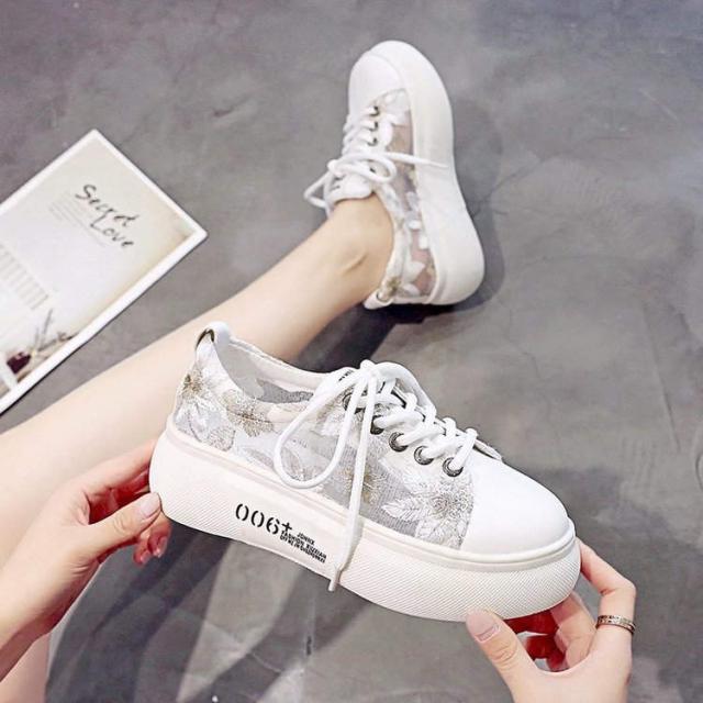 春夏新作レディーススニーカー 厚底スニーカー ヒールスニーカー インヒール5cmスニーカー Ydx168の通販はau Pay マーケット Enjoylife Store