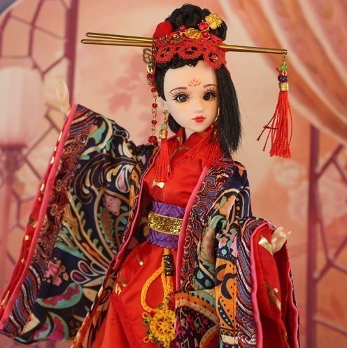送料0円可能 中国 人形 キャラクタードール 千年花妖 華やか 女の子 お祝い プレゼント おとぎ話 ハンドメイド 伝統 文化の通販はau Pay マーケット プレイワン Au Pay マーケット店