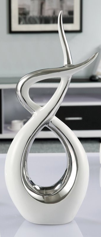 オブジェ 置物 炎モチーフ シルバー おしゃれ モダン 高級装飾 ホームインテリア 贈り物 14 36cm O037 領収発行可 の通販はau Pay マーケット プレイワン Au Pay マーケット店