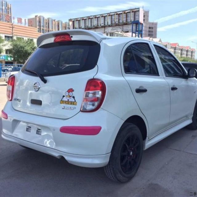 日産 マーチ 高品質 スポイラー 材質abs リアスポイラー カーリアスポイラー 12 15 領収発行可 の通販はau Pay マーケット プレイワン Au Pay マーケット店