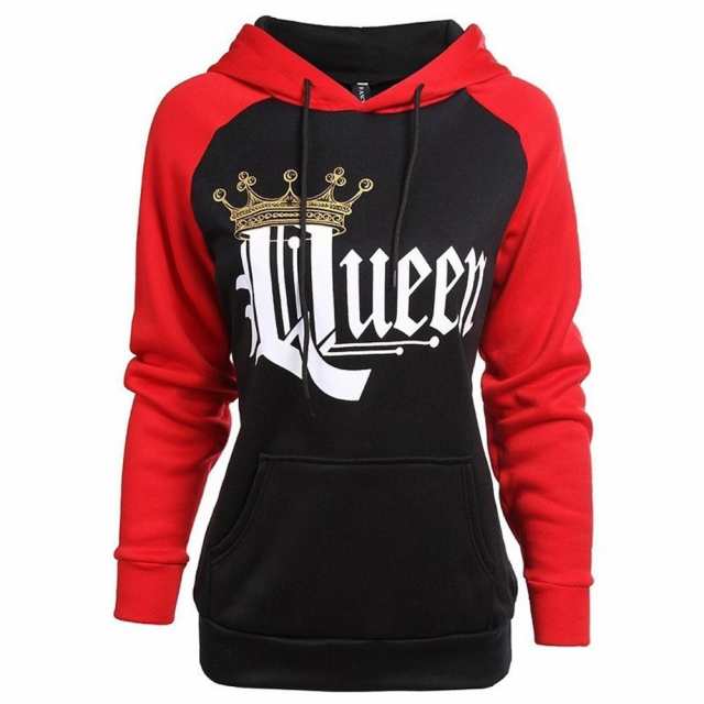 king and queen zip up hoodies