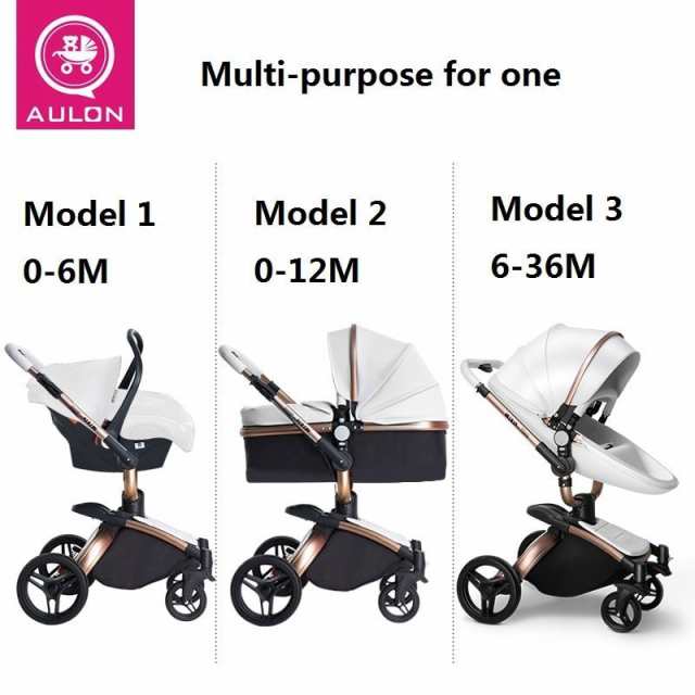 baby stroller aulon 3 in 1