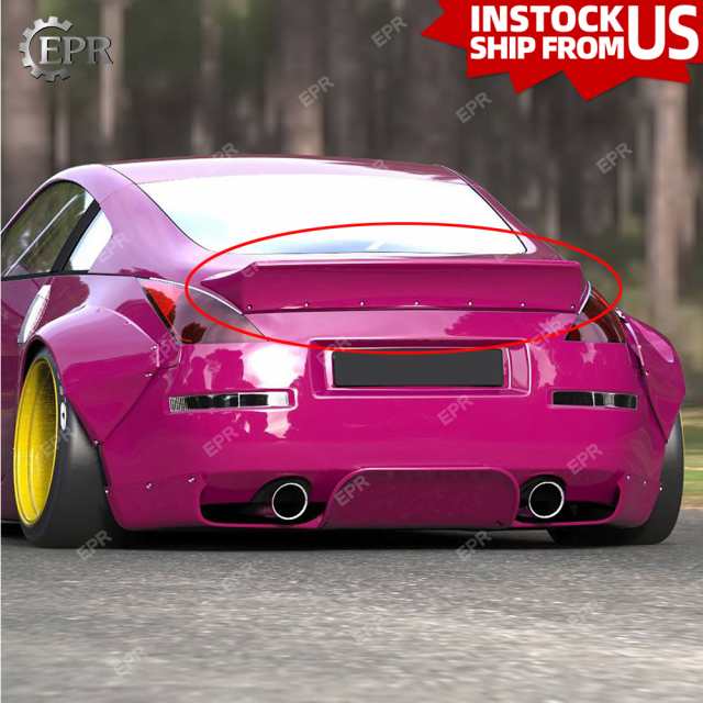 Z33 フェアレディz 350z ダックテール スポイラー ウイング Jdm Usdm エアロ スタンス ロケットバニーの通販はau Pay マーケット プレイワン Au Pay マーケット店