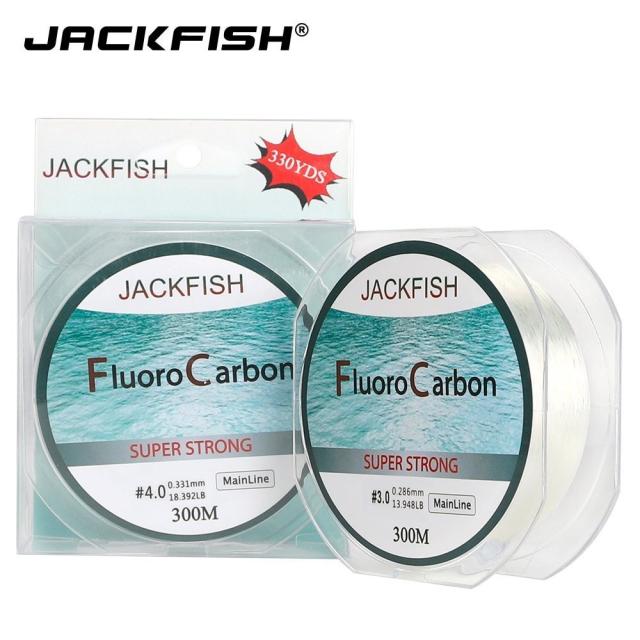Jackfish 300m Fluorocarbon 釣り Line 4 32lb カーボン Leader Line Fly Fishing Line Pの通販はau Pay マーケット プレイワン Au Pay マーケット店
