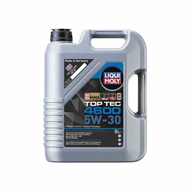 2316 LIQUIMOLY（リキモリ） トップテック4600 C2/C3 SN 5W30 5L エンジンオイル TOPTEC4600 ガソリン・ディーゼル兼用