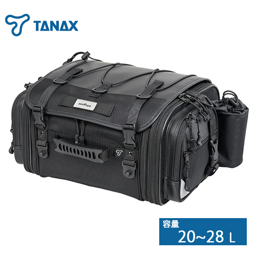 【取寄せ品】MFK-1001 タナックス MotoFizz キャンピングシートバッグS 容量:20〜28L TANAX モトフィズ バイク用 シート ツーリング (MFK-293後継)
