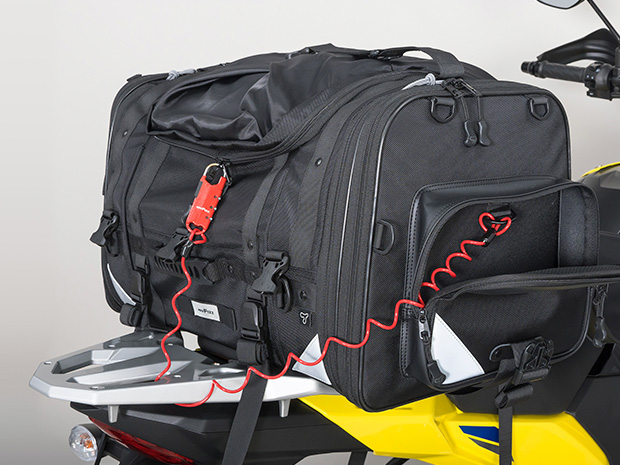 【取寄せ品】MFK-1004 タナックス MotoFizz キャンピングシートバッグXL 容量:60〜77L TANAX モトフィズ バイク用 シート ツーリング (MFK-102後継)_3