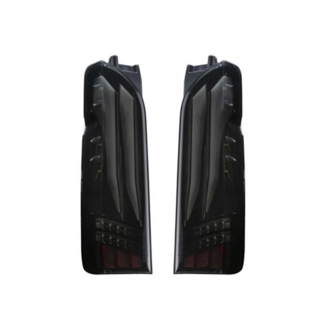TT200HUL-SB-1 ヴァレンティ ジュエルLEDテールランプ ULTRA λ(ラムダ）ライトスモーク/ブラッククローム Ｈ16.8〜 トヨタ 200系ハイエース