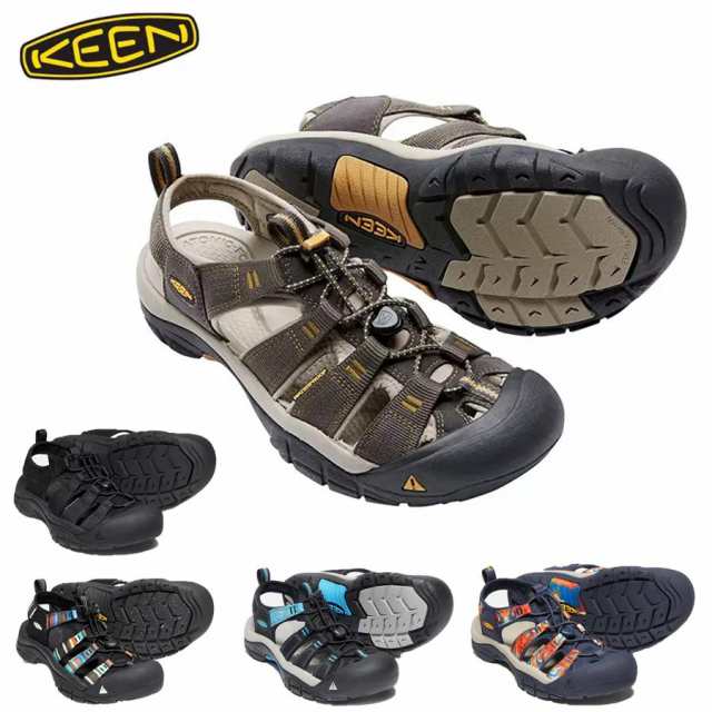 KEEN キーン サンダル メンズ レディース ニューポート H2 KEEN カーキ