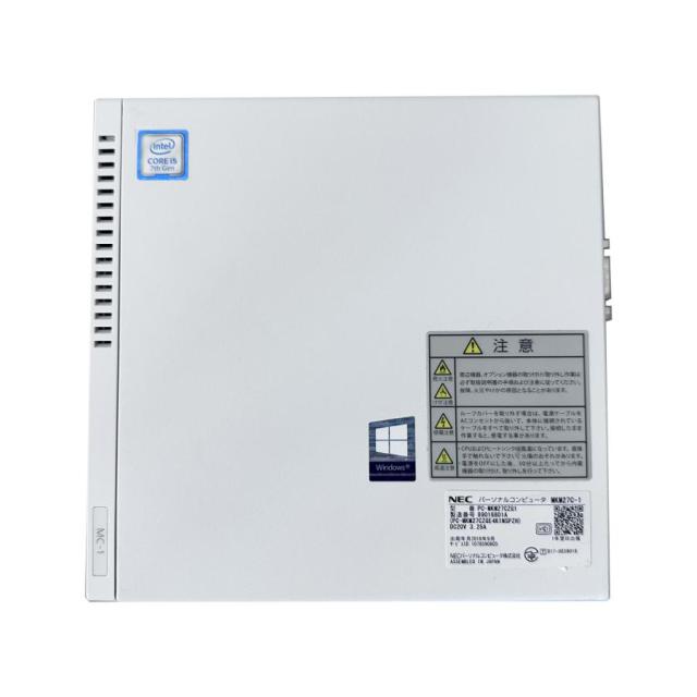 NEC MC-5 Core i3 9100T HDD 500GB Win11 ② NEC MC-5 Core i3 9100T