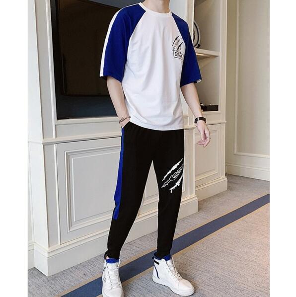 3色入 スウェット 半袖 Tシャツ ジョガーパンツ ボトムス ジャージ セットアップ メンズ 2点セット ルームウェア ス ポーツウェア 夏物の通販はau Pay マーケット うらみ販売