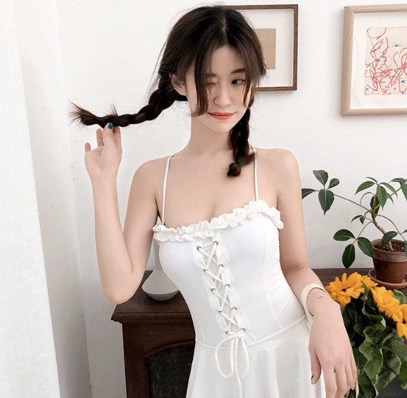 White オシャレ ワンピース水着 可愛い 新品 少女 ビキニ 上品 温泉 セクシー ホルター レディース 韓国風 の通販はau Pay マーケット うらみ販売