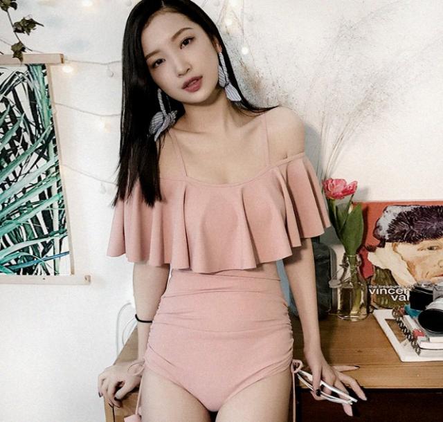 ワンピース水着 少女 韓国風 Pink オシャレ ビキニ 上品 温泉 セクシー レディース 可愛い 新品 の通販はau Pay マーケット うらみ販売