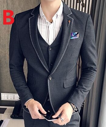 オシャレ 3ピーススーツ メンズ ビジネススーツ ベスト パンツ ジャケット ビジネススーツ スリム 細身 紳士 結婚式 2色の通販はau Pay マーケット うらみ販売