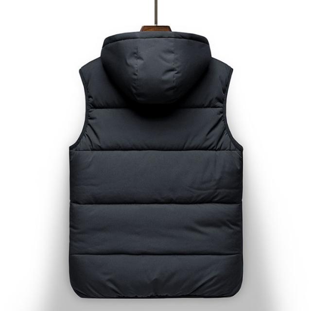 ダウンベスト メンズ 冬 中綿ベスト コート フード付き カジュアル 中綿ジャケット チョッキコート アウター 厚手保温 3色 M 5xlの通販はau Wowma うらみ販売