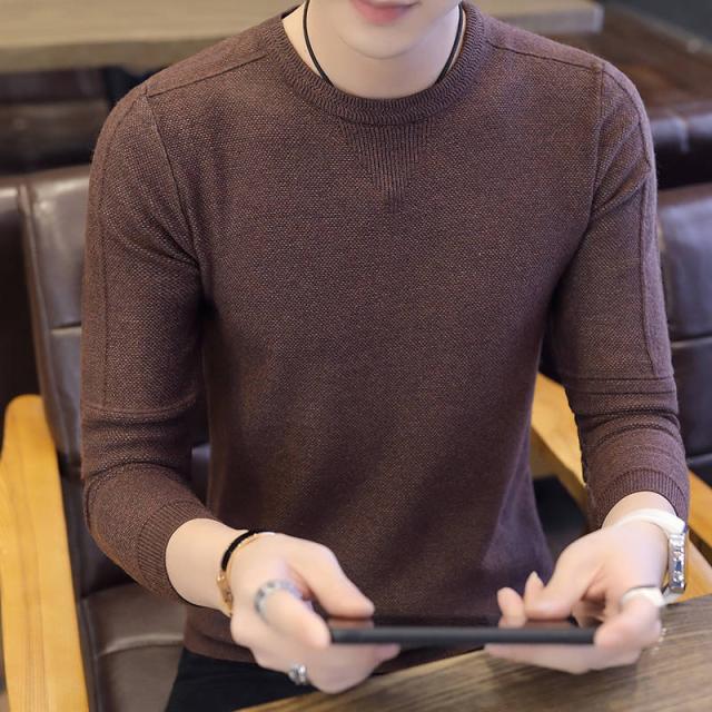 メンズニット セーター メンズ 丸ネック ニット 無地 セーター トップス 薄手 セーター 丸ネックセーター プルオーバー 春秋 新作 カットの通販はau Pay マーケット うらみ販売