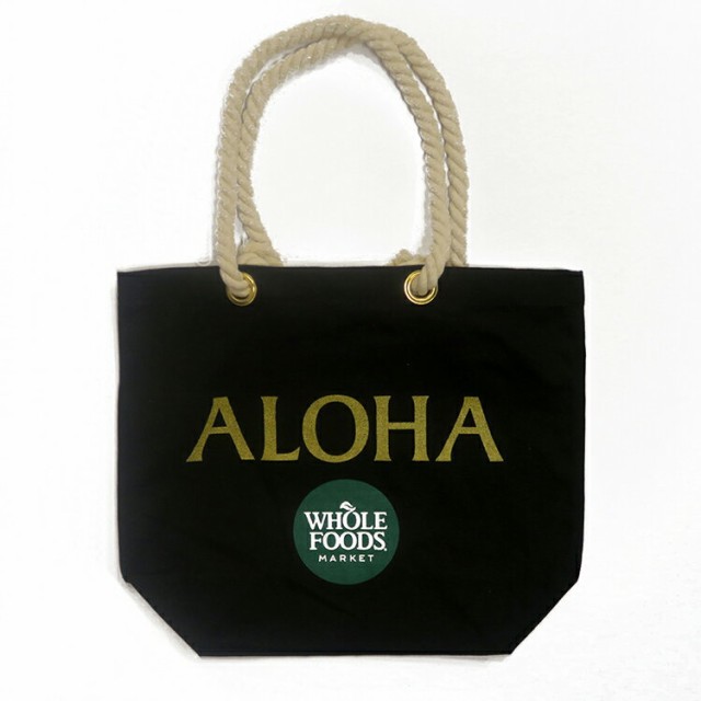 Whole Foods ホールフーズ ハワイ限定トートバッグ クイーン店限定 Queen Puna Noniコラボ ブラック エコバッグの通販はau Pay マーケット Aloha Diaries ハワイセレクトショップ