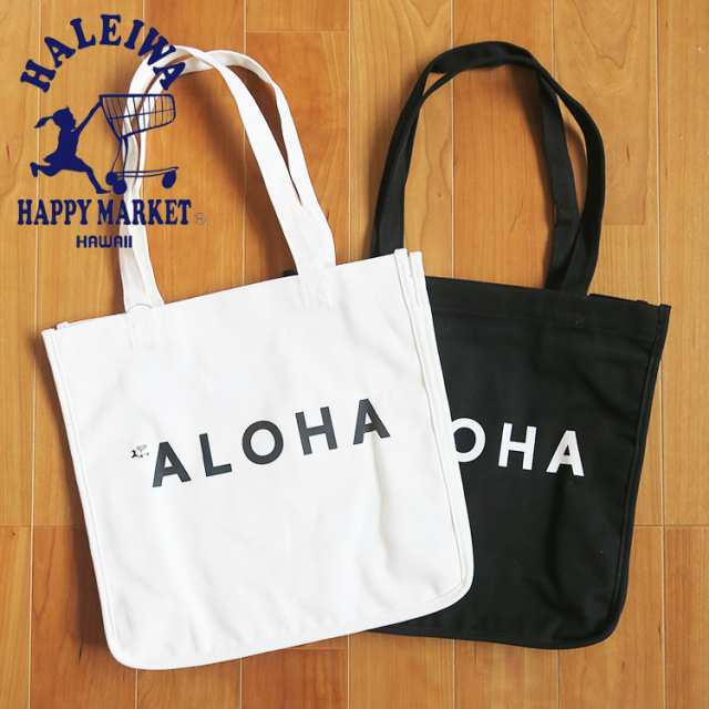 HALEIWA HAPPY MARKET アロハ トートバッグ】トート キャンバス バッグ