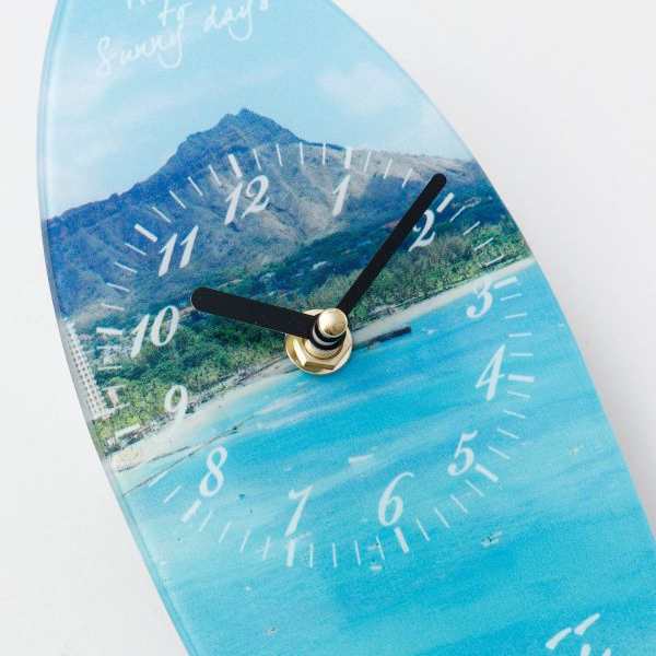 surf clock サーフボード置き時計