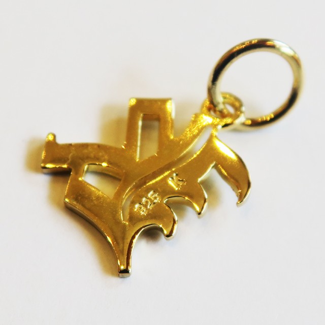7473円 14K ハワイアンジュエリー イニシャル T ペンタント