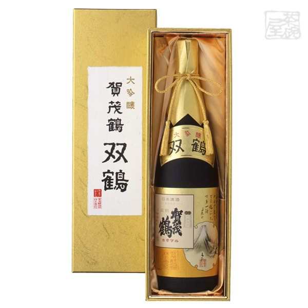 賀茂鶴 大吟醸 双鶴 化粧箱 1800ml 賀茂鶴酒造 日本酒 大吟醸酒