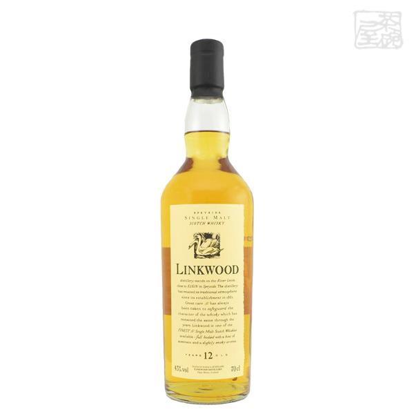 リンクウッド 12年 UD花と動物シリーズ 43度 700ml 並行 シングルモルトスコッチウイスキーの通販は