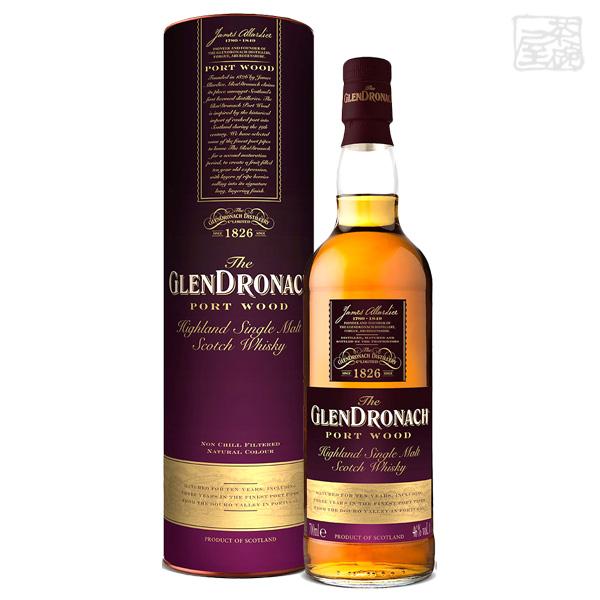 グレンドロナック ポートウッド 46度 700ml 並行 シングルモルトスコッチウイスキーの通販は