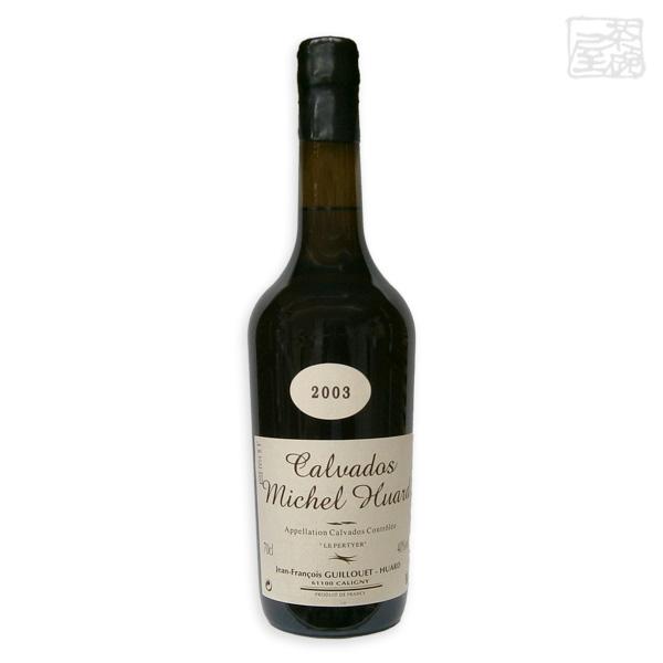 ミシェル・ユアール（ミシェルユアール） 2003 カルヴァドス 40度 700ml 正規 カルヴァドス ブランデーの通販は