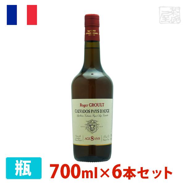 【送料無料】ロジェ・グルー 8年  41% 700ml 6本セット アンバー（琥珀色） 辛口 フランスの通販は 81,500円