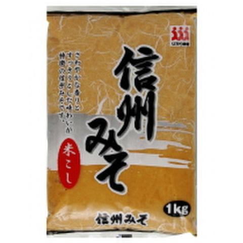 ひかり味噌 信州みそ 1Kg x10 セット 【送料無料 同梱不可 別倉庫直送】の通販は 6,511円