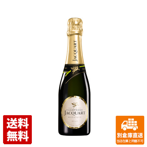 ジャカール モザイク・ブリュット 白 375ml 【送料無料 同梱不可 別倉庫直送】の通販は 7,007円