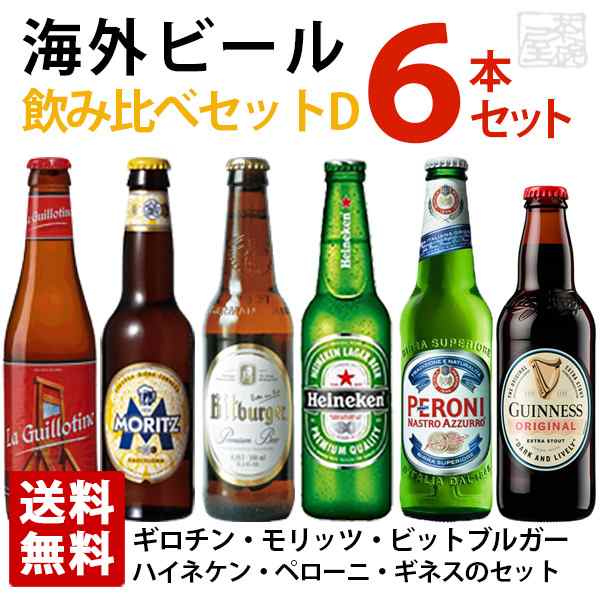 海外ビール飲み比べ6本セットd ヨーロッパビール 6ヵ国飲み比べ 輸入ビール 送料無料の通販はau Pay マーケット 酒の茶碗屋 Au Pay マーケット店