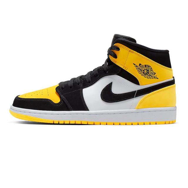 jordan 1 black yellow