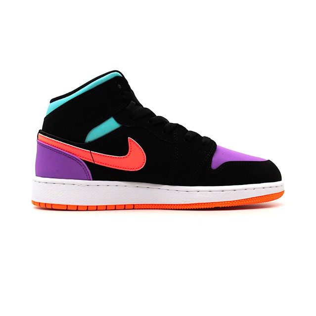 air jordan 1 mid gs multicolor