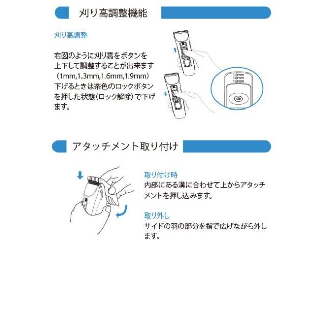 BTM プロ用 バリカン P-19 プロフェッショナルクリッパーシリーズ