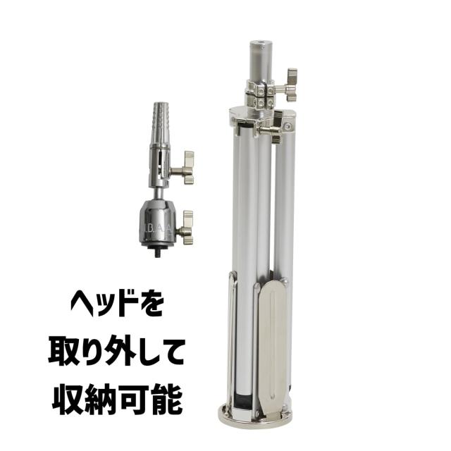 NBAA ポータブルスタンドクランプ PORTABLE STAND CLAMP 布製ケース付 (NB-K11 スタイリスト 美容師 講習 サロン 持ち運び)_1