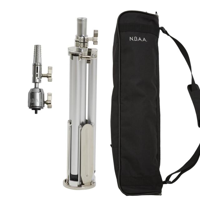 NBAA ポータブルスタンドクランプ PORTABLE STAND CLAMP 布製ケース付 (NB-K11 スタイリスト 美容師 講習 サロン 持ち運び)_2