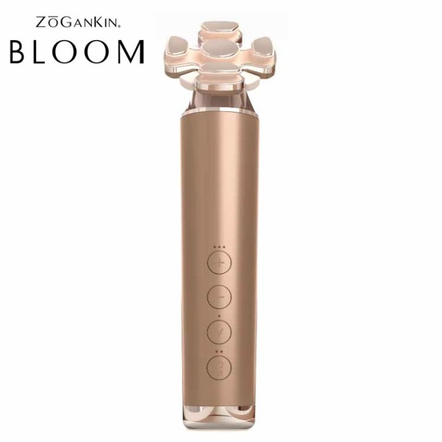 ゾーガンキンブルーム EMS マルチ美顔器 ZOGANKIN BLOOM トリートメントヘッド 肌トラブル 加齢 たるみ しみ シワ むくみ ほうれい線 毛