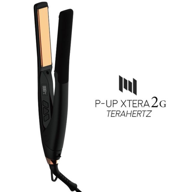 ヘアアイロン P-UP テラヘルツ ストレートアイロン エクステラ 2G (美髪 うる艶 新素材 潤い サラサラ)