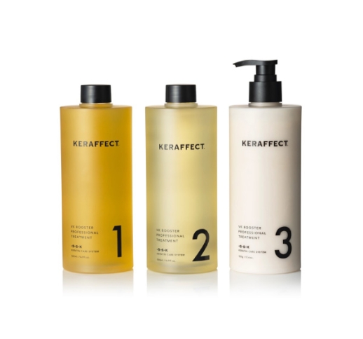 ケラフェクト VK ブースタートリートメント No.1/No.2/No.3 (ケラチン トリートメント ブリーチ ダメージレス 美容室専売 サロンクオリティ 口コミ おすすめ トレンド)