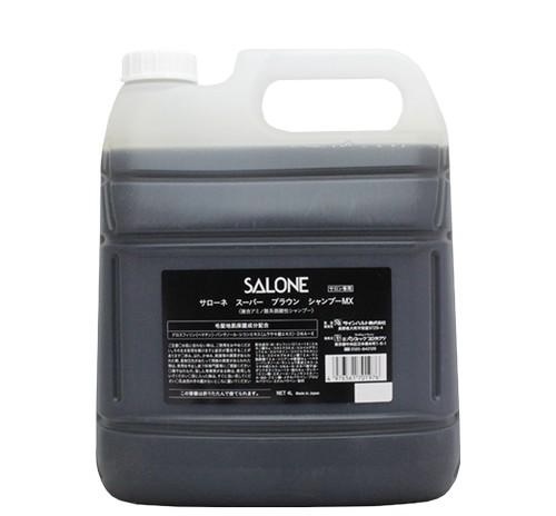 サローネ スーパーブラウン シャンプーMX 4000ml